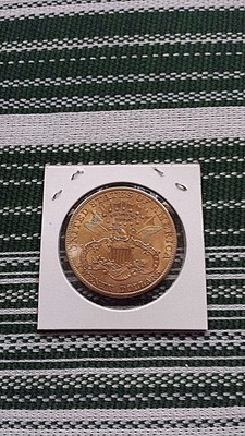 1907 $20 LIBERTY HEAD US GOLD COIN