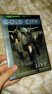 Gold City - First Class Live DVD. New. Still Sealed.