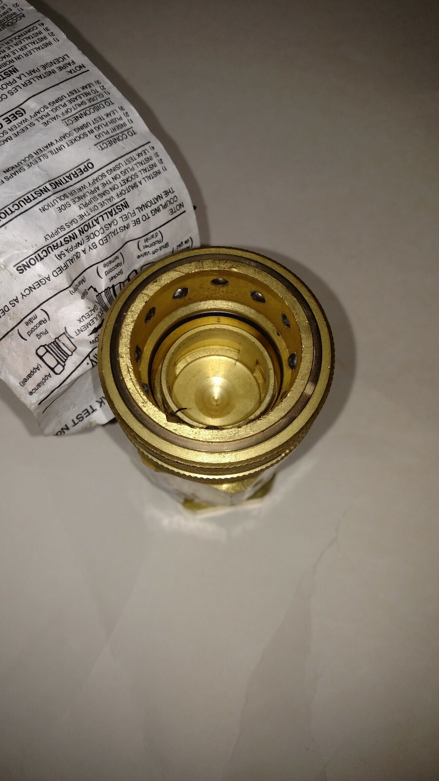 Burnaby Manufacturing GMS-1250-FH Gas Mate Kwik Disconnect Socket, 1-1/4-Inch