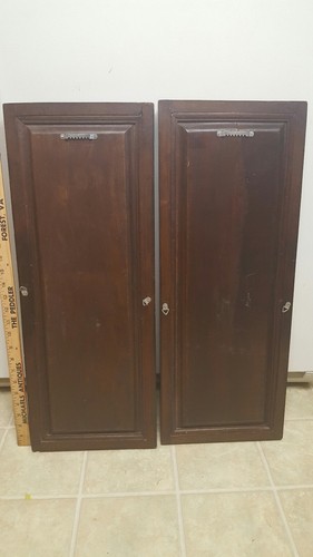 19th Century French Carved Walnut Panels. Architectural Salvage. Trubadors