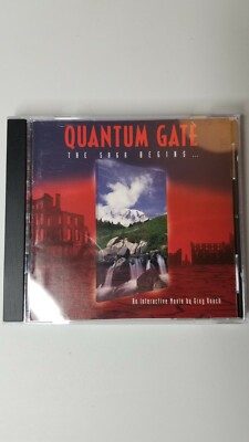 Vintage Quantum Gate, PC Action Game and Interactive Movie for Windows 3.1