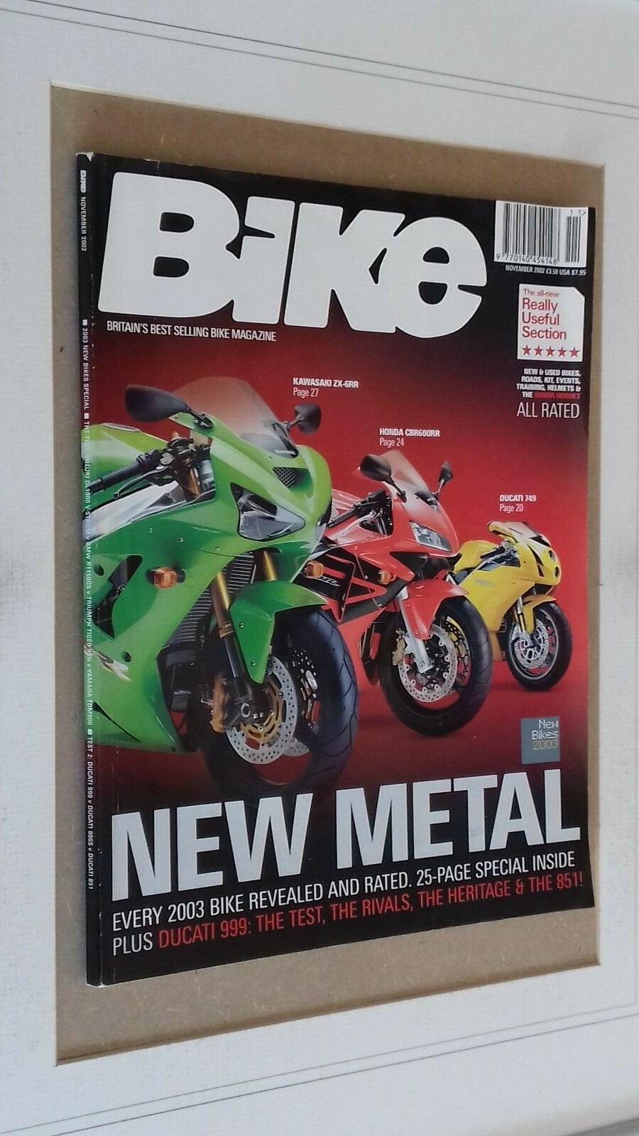 ACRB　５０ Going live 3rd for Iconic Motorbikes today: a very low