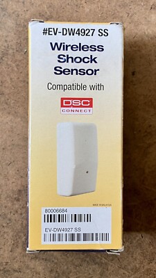 Brand New DSC  EV-DW4927  SS Wireless Shock Sensor with Contact