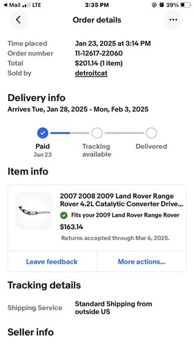 Item photo(s) from verified buyer