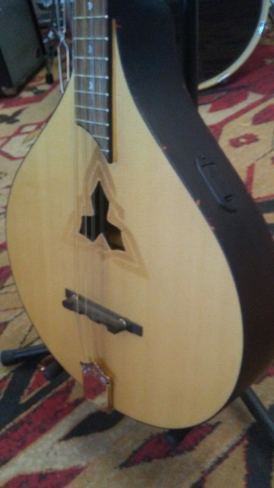 BOUZOUKI  LUNA Trinity acoustic electric w/ gigbag - Satin Natural