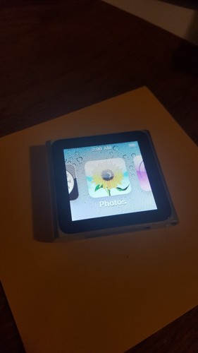 Apple - 8GB iPod nano (6th Gen) SILVER Model MC525LL