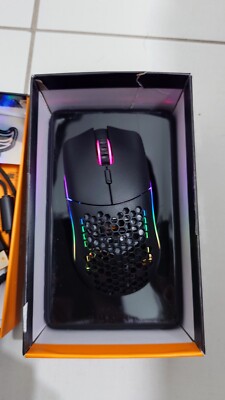 Glorious Model O- Minus Wireless RGB Light Gaming Mouse Complete With Dongle 65g