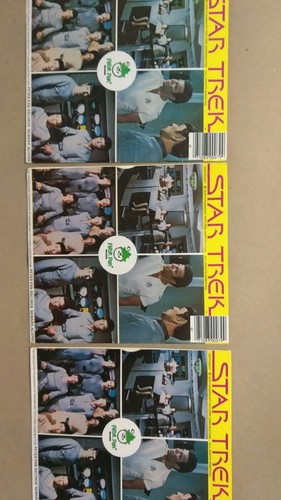 Set of 3 Peter Pan Records 45rpm Records STAR TREK 1979