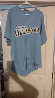 Pre-owned We Are Oklahoma  Authentic Baseball Jersey No# 16 On The Back Of It 