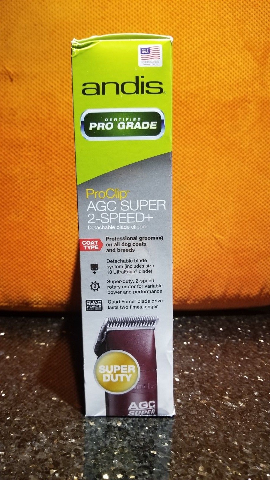 Andis UltraEdge Super 2-Speed Detachable Blade Clipper #10