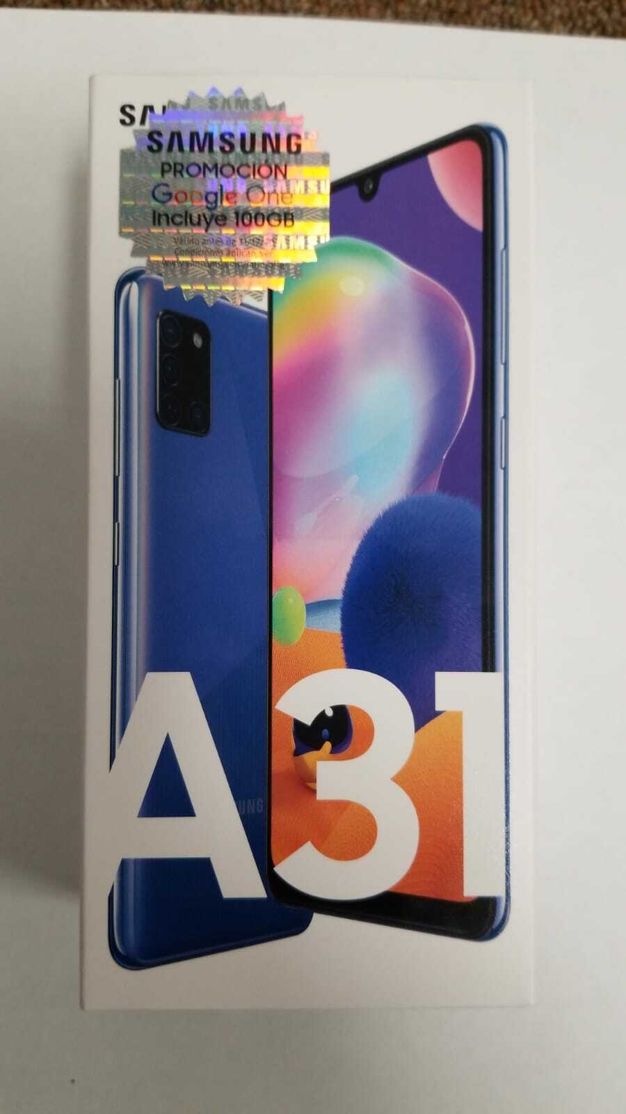 Купить Разблокированный телефон Samsung Galaxy A31 A315G 64 ГБ с двумя SIM- картами GSM - Prisim Crush Blue, цена 43 590 руб — (274661186759), США