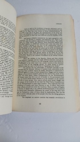 Ushaba : The Hurtle to Blood-River by Jordan Ngubane 1974 Africa Zimbabwe Rare