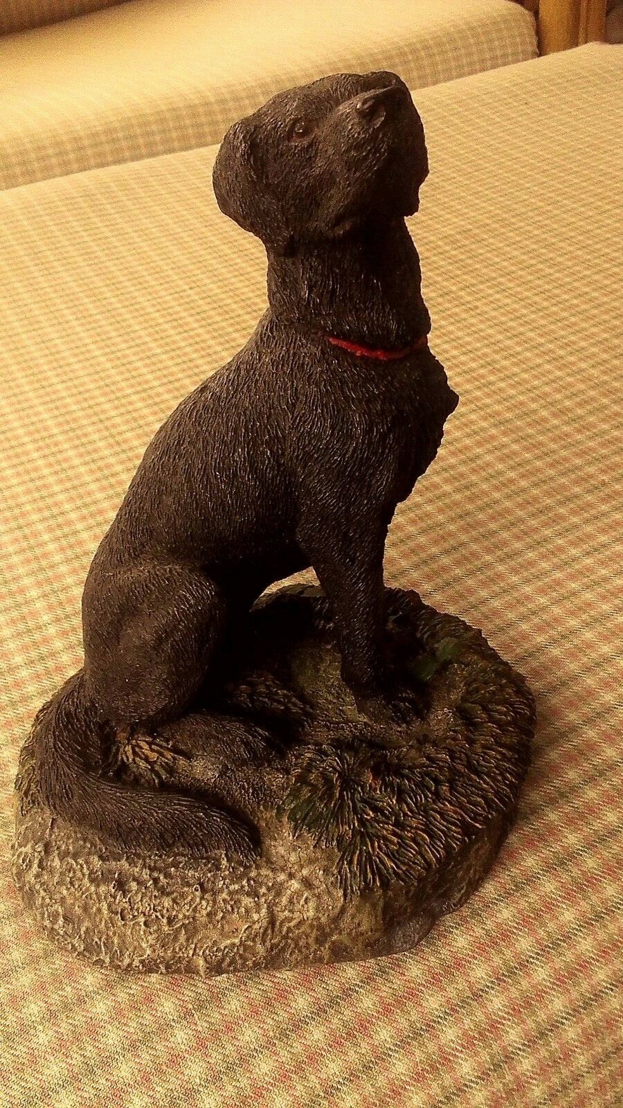 1970 Aus Ben Studios Black Lab Labrador Bronze Dog Charles Earnhardt 1987 #420