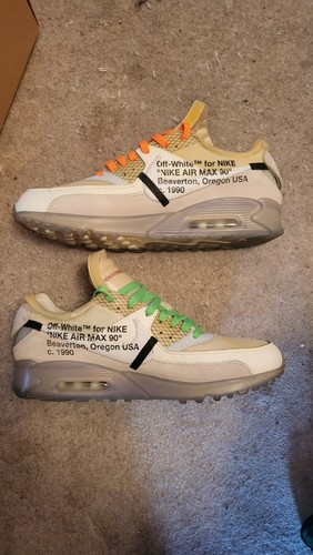 Nike Air Max 90 Off White The Ten size 12 Virgil, Box Laces Nike Air Max 90 Off White The Ten size 12 Virgil, Box Laces
