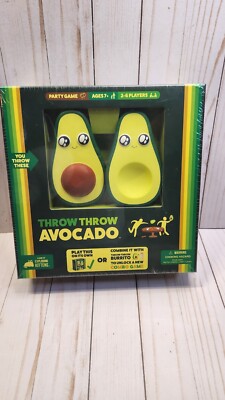 THROW THROW Avocado A Fun Dodgeball Card Game Party Family Night NEW and Sealed