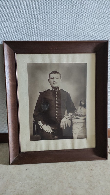 Photographie Ancienne Militaire Cuirassier Dragon Photographie EncadrÃ©E Meusy