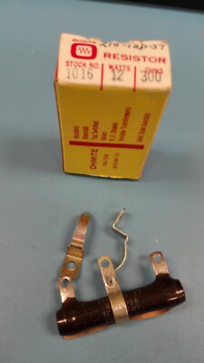 (1pc) Ohmite  1016  Vitreous Enameled Resistor 12W 300OHMS  210-12d-57