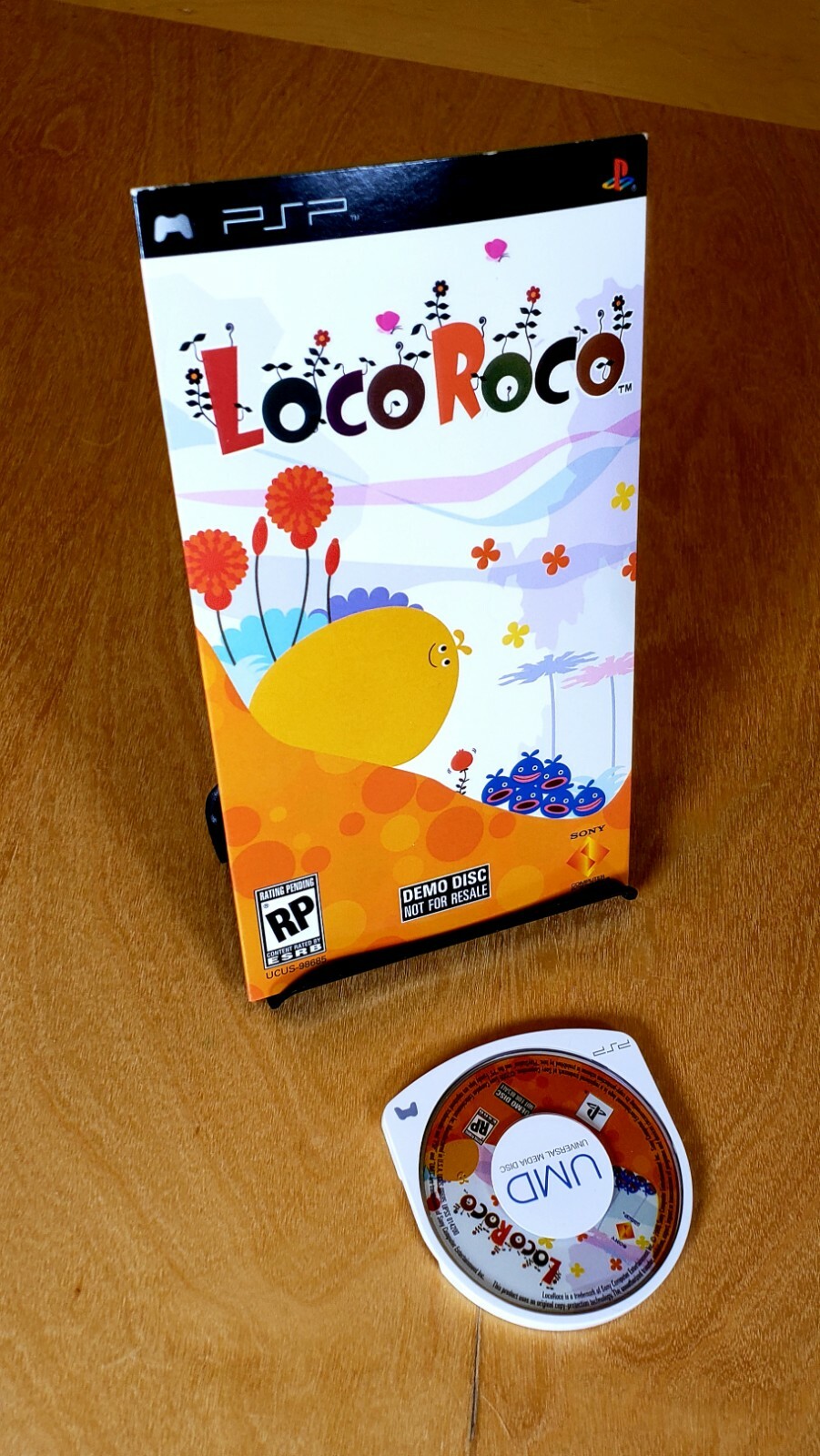 COMPLETE PRISTINE CIB US Playstation PSP UMD - Loco Roco