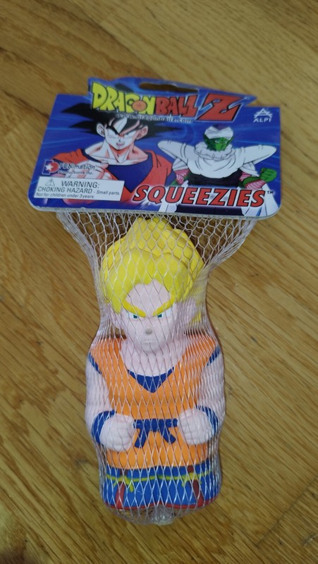 Figurine Goku Dragon Ball Z Squeezies Bs Figure Rare Pouet Anti Stress