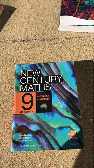 New Century Maths Year 9 Textbook Stage 5 Textbooks Gumtree 