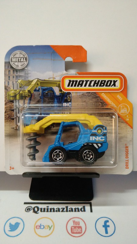 Matchbox Drill Digger  2019-33 (Np17)