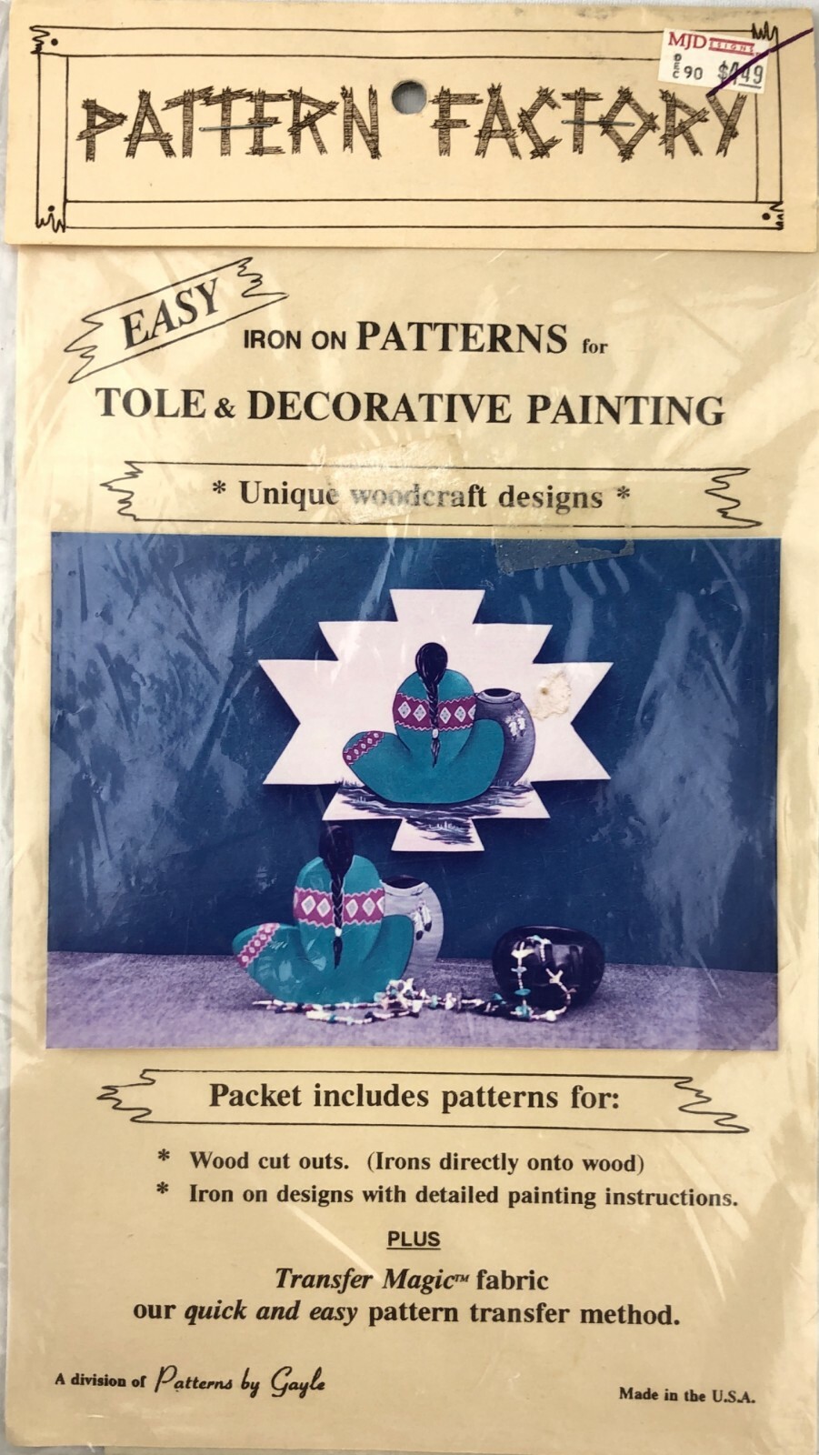 Lot of 12 Pre-Cut Packaged Craft Projects with Patterns Country Folk Primitives