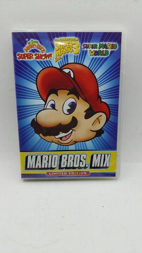 Super Mario Bros Mix Limited Edition DVD 1991 Super Show SMB