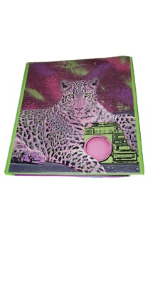 Mead Trapper Keeper ~ Binder Retro Portfolio Folder 2021 Cheetah New for School