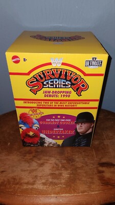 WWE Ultimate Edition Survivor Series 1990 Undertaker Gobbledy Gooker Box Only