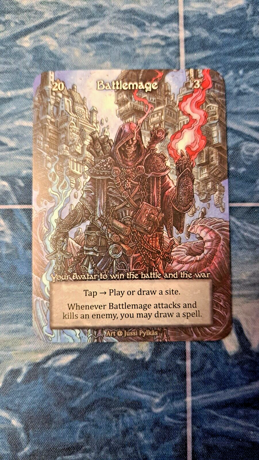 Sorcery TCG Battlemage α Foil Sorcery Contested Realm Alpha Battlemage | eBay