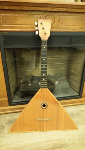 The Balalaika Russian/Ukraine 3 Strings Musical Instrument.made in USSR.