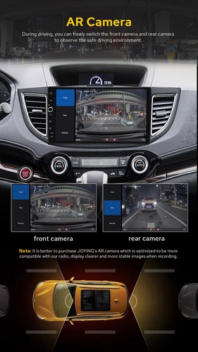JOYING New 10.1" for Honda CRV 2012-2016 Android 12 Car Radio with Qualcomm Chip