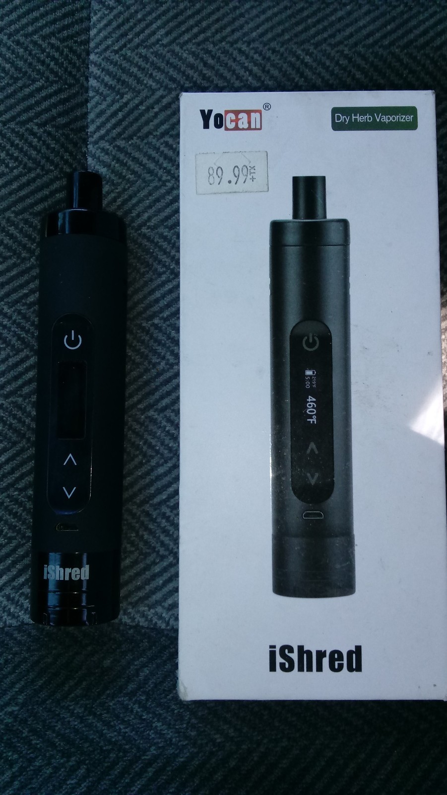 Yocan Ishred dry herb vape pen