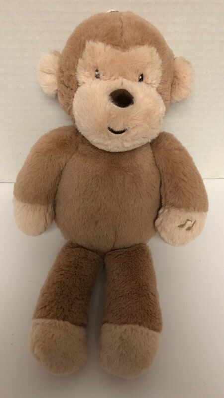 Carters Tan MONKEY Musical 12" Plush Lullabies Sleep Soother Baby Toy G6