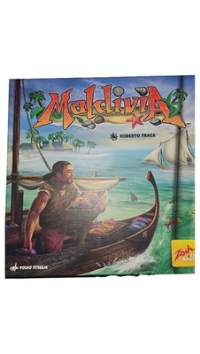 Maldivia Brettspiel Roberto Fraga Zoch Verlag Familienspiel 2-4 Spieler ab 8