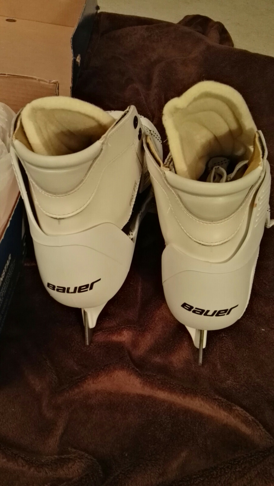 DOMINIC HASEK PRO RETURN BAUER SUPREME GOALIE SKATES NHL PRO STOCK SZ 10.5 NHL