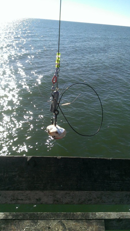 3X SURF//PIER FISHING LEADER 400LB MONO W// 20//0 BLACK CIRCLE HOOK CASTABLE