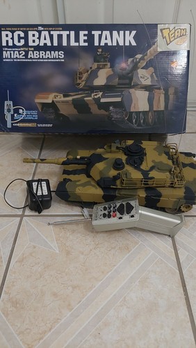1:24 U.S M1A2 Abrams RC Tank 2.4GHz Airsoft & Infrared