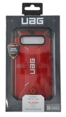 [UAG] Urban Armor Gear Plasma Series Case for Samsung Galaxy S10+ (Magma)