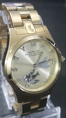 Pre-owned Marc By Marc Jacobs Mbm9712 Icon Dove Dial Womens Brand Watch