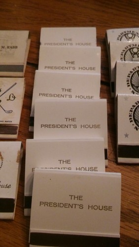 White House Presidential Matchbook Collection Eisenhower To Johnson Era !