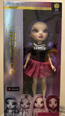 NEW IN BOX Rainbow High Emi Vanda 12'' Doll with Clothing & Accessories Series 3
