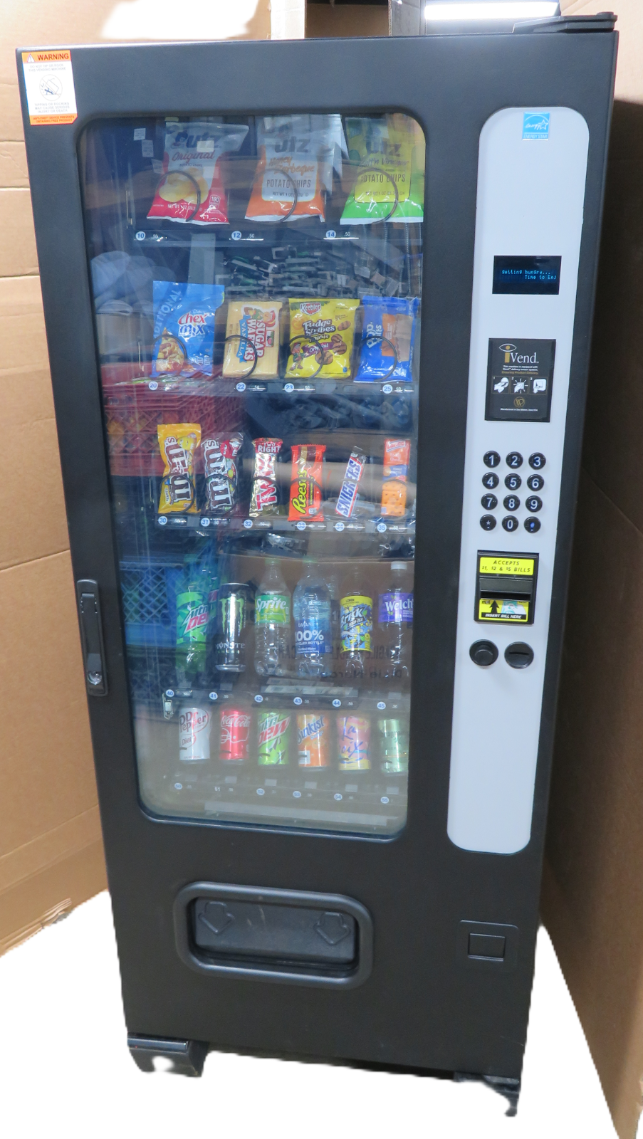 Wittern Combination Snack/Soda Vending Machine - Model 3520