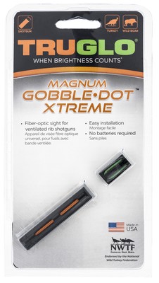Truglo Magnum Gobble-Dot Xtreme Mossberg 500, 835, 9200 Fiber Optic Red Fiber...