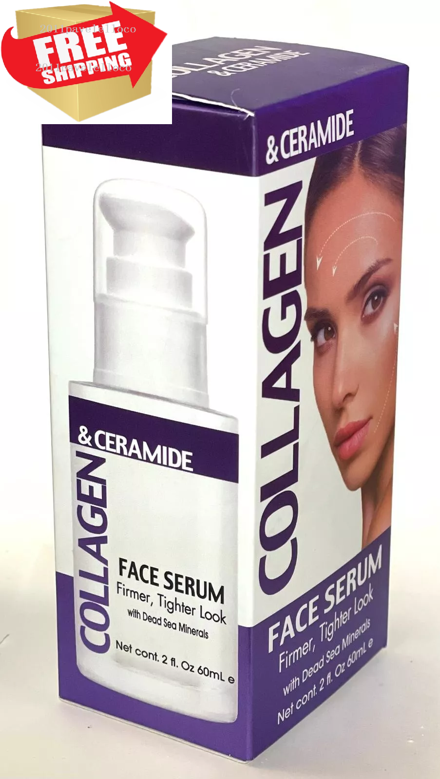 Collagen & Ceramide Face Serum / Firmer, Tighter Look with Collagen & Ceramide Face Serum / Firmer, Tighter Look with