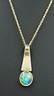 Opal Triplet Handmade Pendant 9ct Yellow Gold Unisex Fine Vintage Jewellery-2.JPG