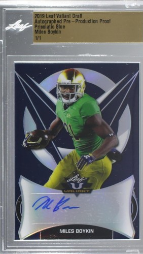 2019 Leaf Valiant Miles Boykin #BA-MB2