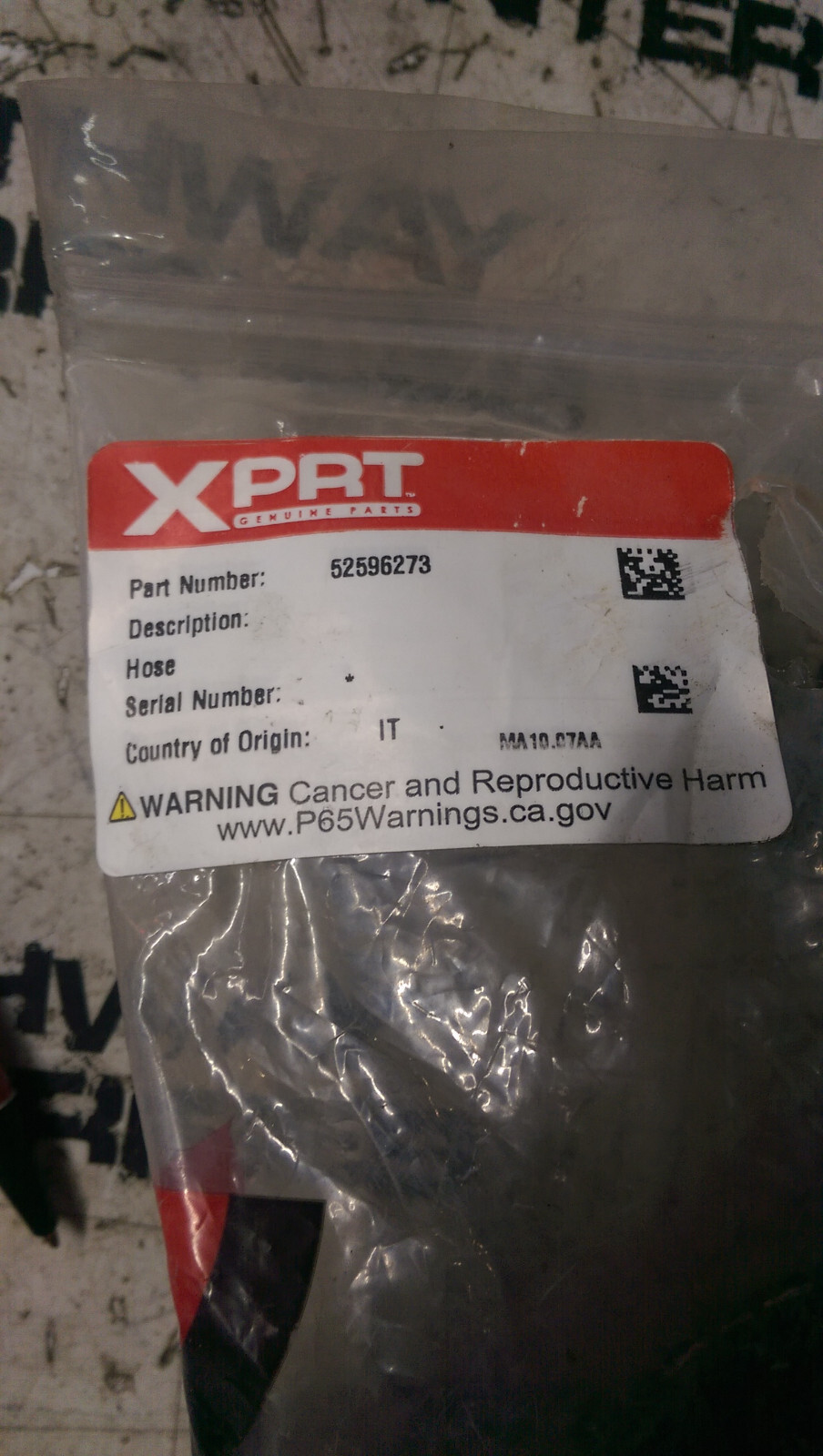 52596273 XPRT Hose - Picture 5 of 5
