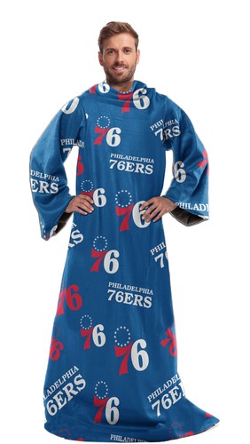 Удобный плед с рукавами Northwest NBA Philadelphia 76ers Toss Silk Touch