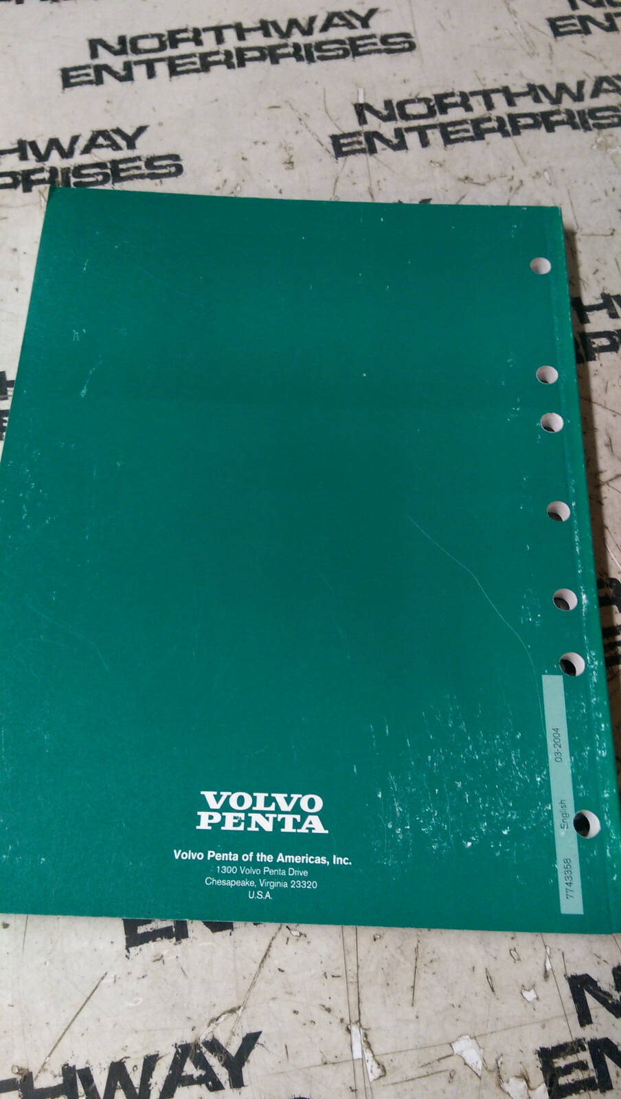 Volvo Penta Engine 3.0GS-A/B/C 3.0GL-A/B/C Workshop Manual 7743358 - Picture 3 of 4